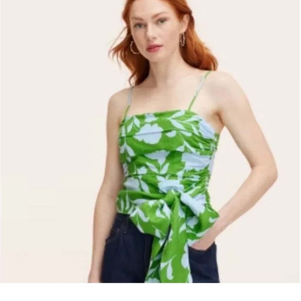 KATE SPADE x TARGET RUCHED CROP TOP